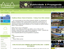Tablet Screenshot of eventos.emcamposdojordao.com.br