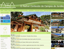 Tablet Screenshot of emcamposdojordao.com.br